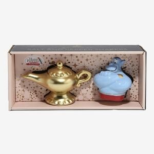 Disney Aladdin Genie & The Lamp Artisan Salt & Pepper Shakers Set Hand Painted